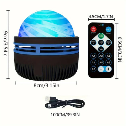 LED Starry Sky Northern Light Projector A variety of styles Projection Lamp with Remote Control Auto Rotate for Home Party Decor