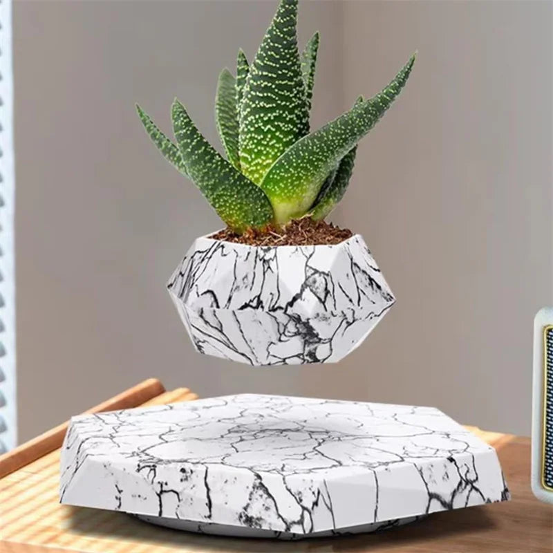 Magnetic Levitating Plant Pot