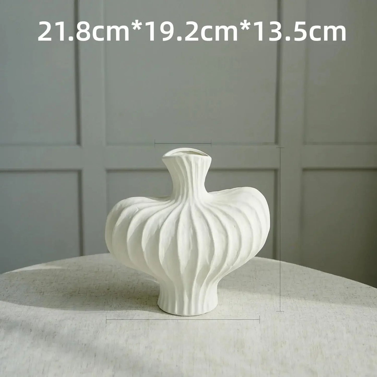 A Top Quality Hollow Nordic Modern Vase Set of 2 for Modern Home Decor,Plastic Imitation Hollow Flower Vases for Living Room - Smoothy Home