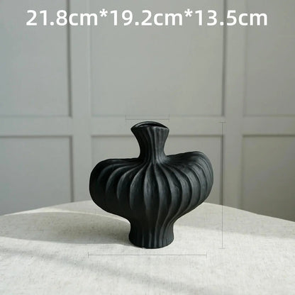 A Top Quality Hollow Nordic Modern Vase Set of 2 for Modern Home Decor,Plastic Imitation Hollow Flower Vases for Living Room - Smoothy Home