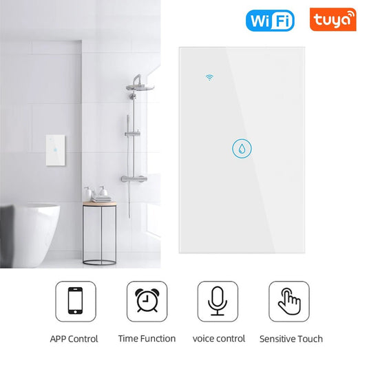 ANDELI Tuya EU US Israe WiFi Smart Water Heater Boiler Switch 4400W Air Conditioner Switch Works With Alexa Alice Google Home - Smoothy Home
