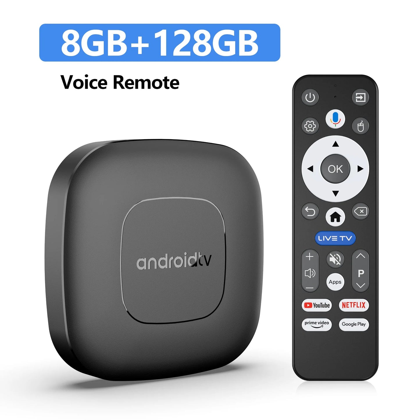 Android16 Smart Home Theater TV Box AllwinnerH313 Google Assistant Netflix Streaming Bluetooth Media Player 2G16G 2.4G5G Wifi T1 - Smoothy Home