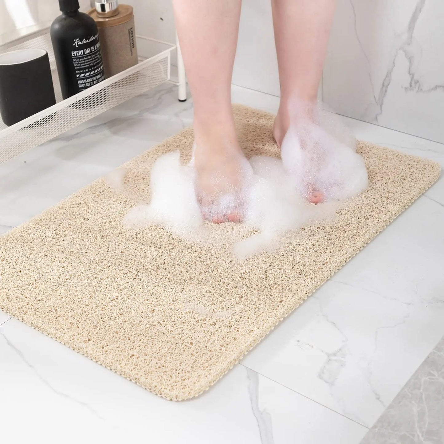 Anti-Slip Drainable Shower Mat - Smoothy Home