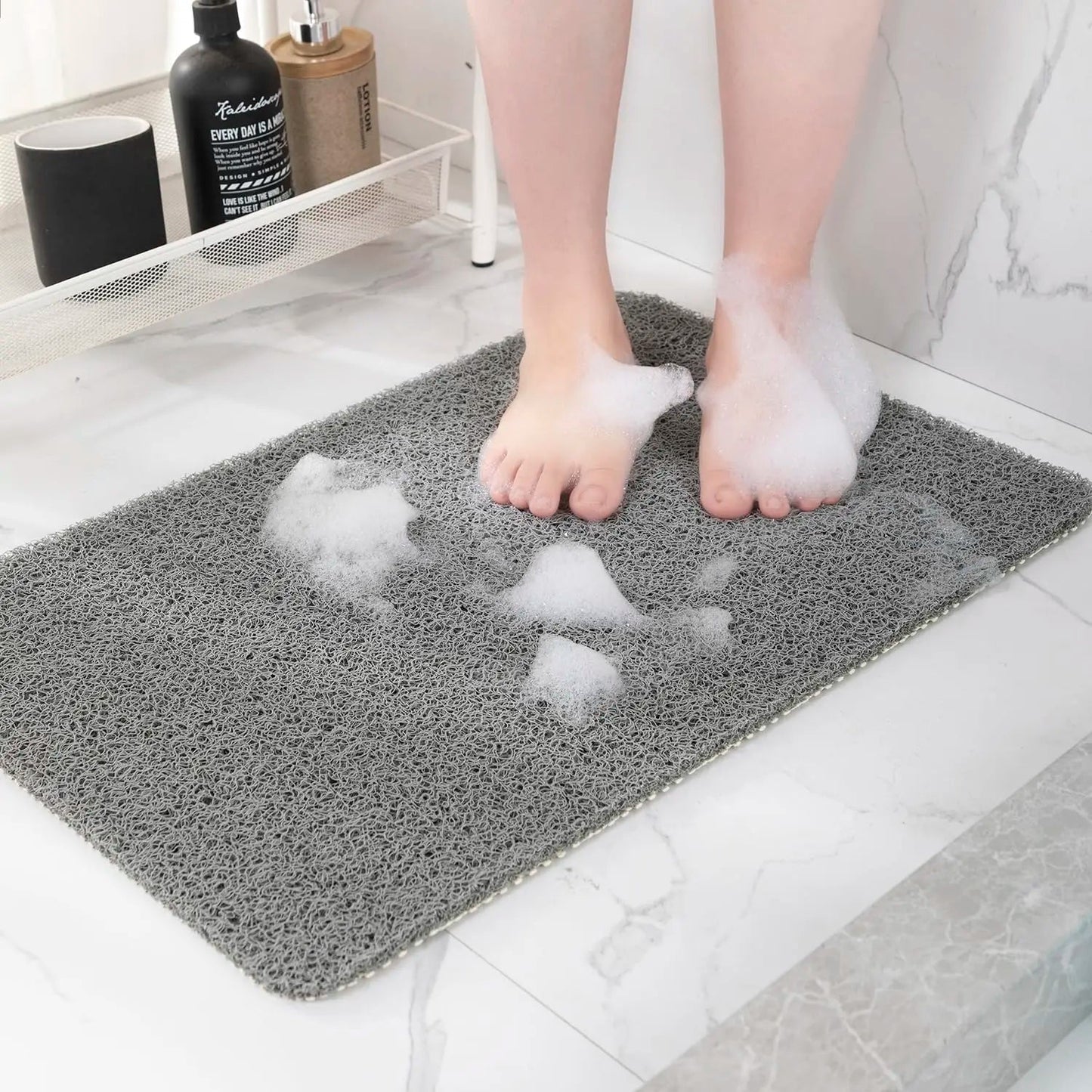 Anti-Slip Drainable Shower Mat - Smoothy Home