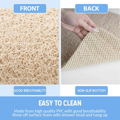 Anti-Slip Drainable Shower Mat - Smoothy Home