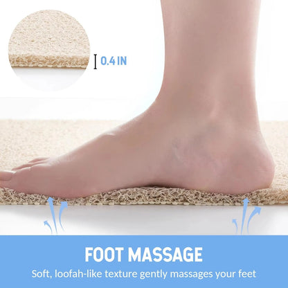 Anti-Slip Drainable Shower Mat - Smoothy Home