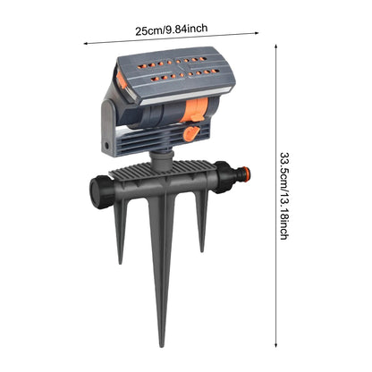 Automatic Garden Sprinkler Adjustable Water Sprinkler Gardening Tools for Home Outdoor Swing Gardening Irrigation System - Smoothy Home