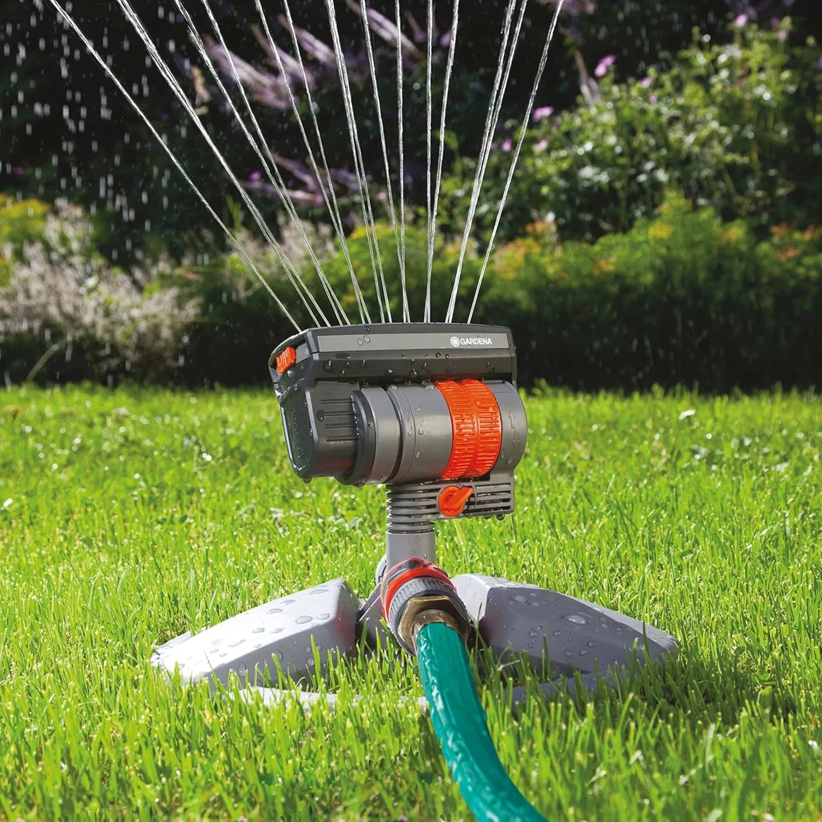 Automatic Garden Sprinkler Adjustable Water Sprinkler Gardening Tools for Home Outdoor Swing Gardening Irrigation System - Smoothy Home