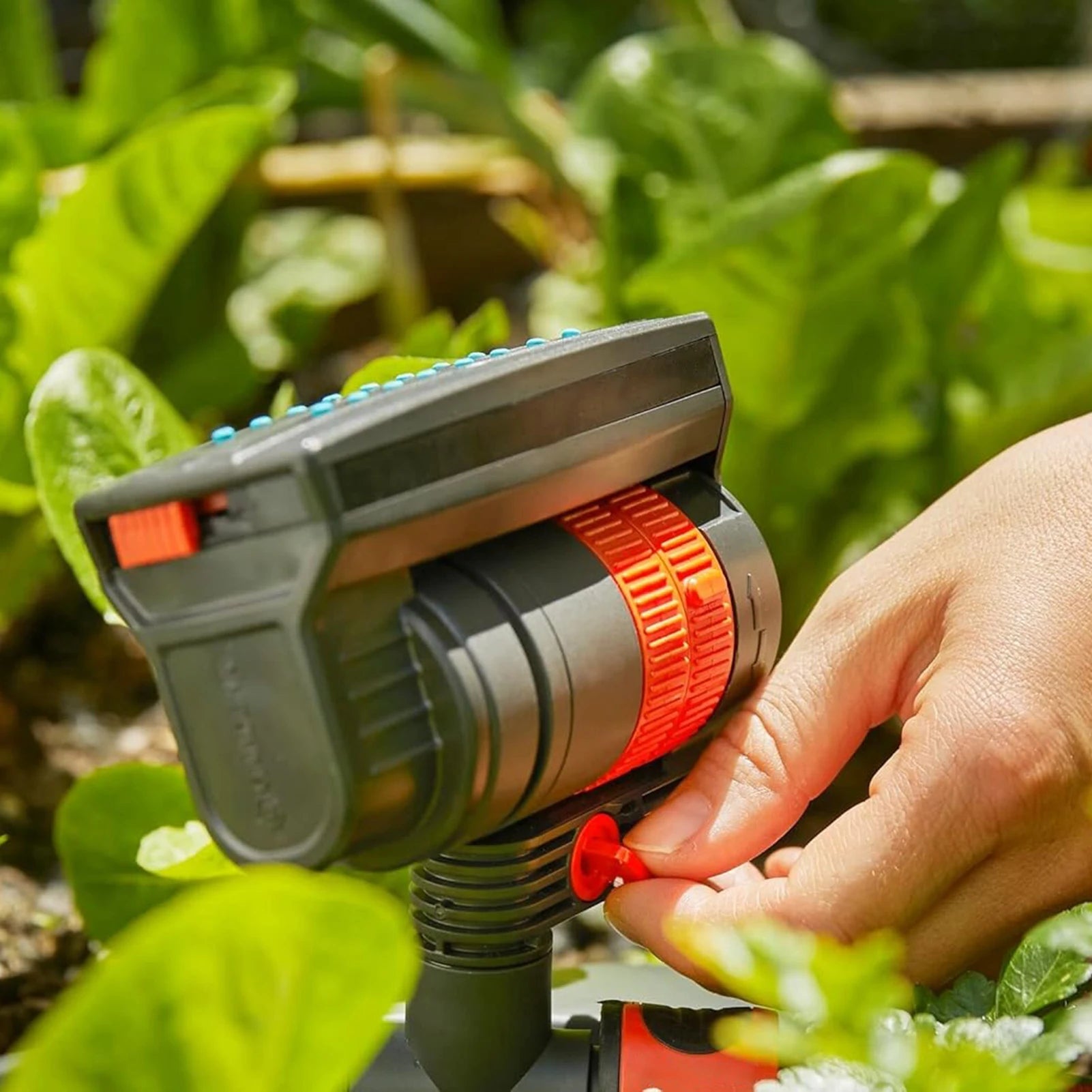 Automatic Garden Sprinkler Adjustable Water Sprinkler Gardening Tools for Home Outdoor Swing Gardening Irrigation System - Smoothy Home