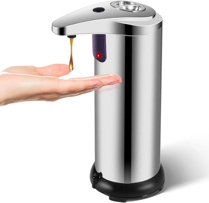 Automatic Soap Dispenser Touchless Infrared Sensor Liquid Hand Soap Dispenser With Adjustable Levels For Bathroom Kitchen - Smoothy Home