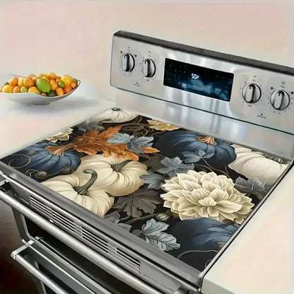 Autumn Thanksgiving Pumpkin Printed Kitchen Tableware Draining Pad Dinnerware Cup Bottle Placemat Super Absorbent CoffeeMats - Smoothy Home