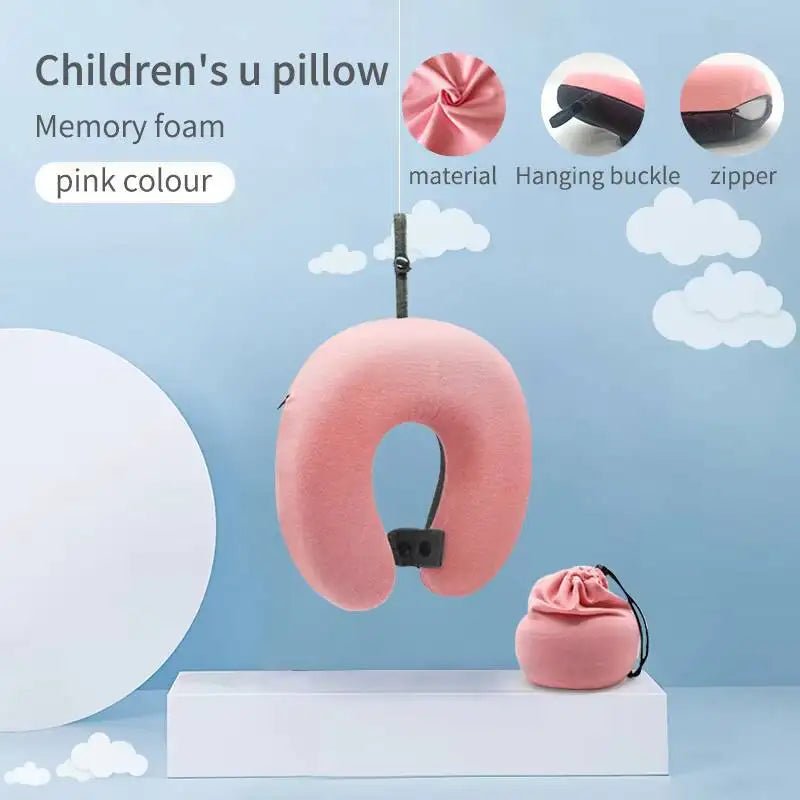 Baby Memory Foam Neck Pillow - Smoothy Home