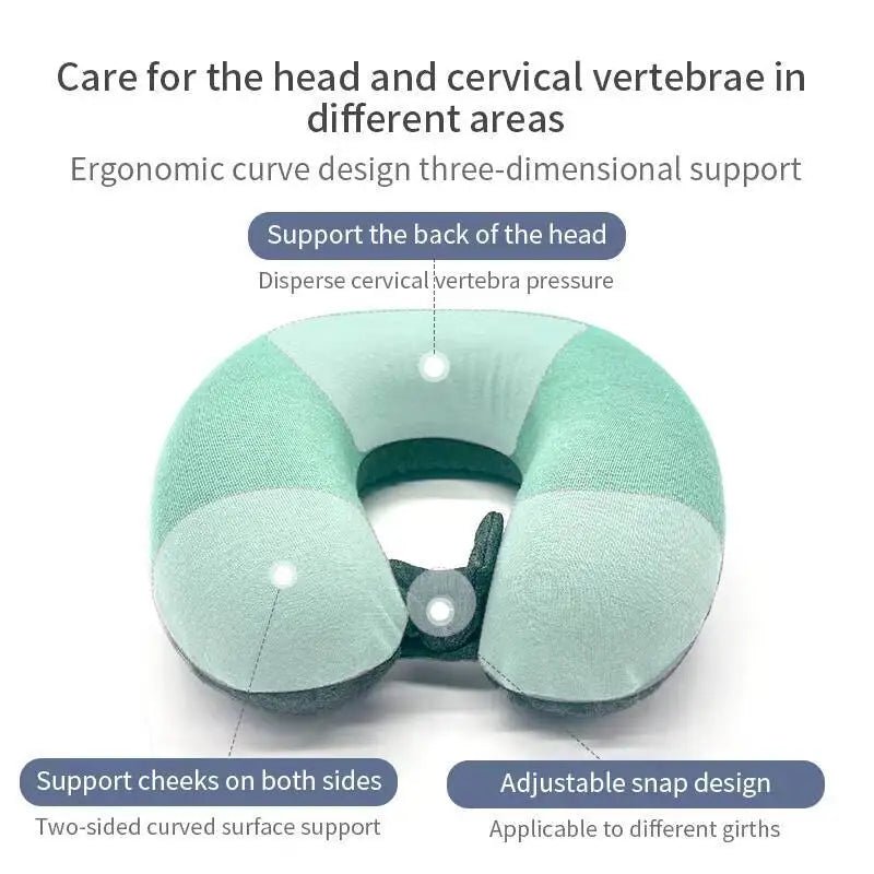 Baby Memory Foam Neck Pillow - Smoothy Home
