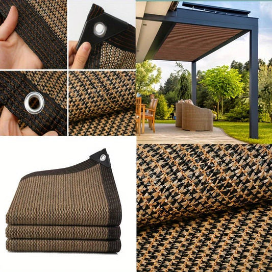 Backyard Shade Net - Ultra Dense, Durable & Multiple Sizes, Shade Net/Privacy Fence/Plant Shade Cloth, Suitable for Patios, Gree - Smoothy Home
