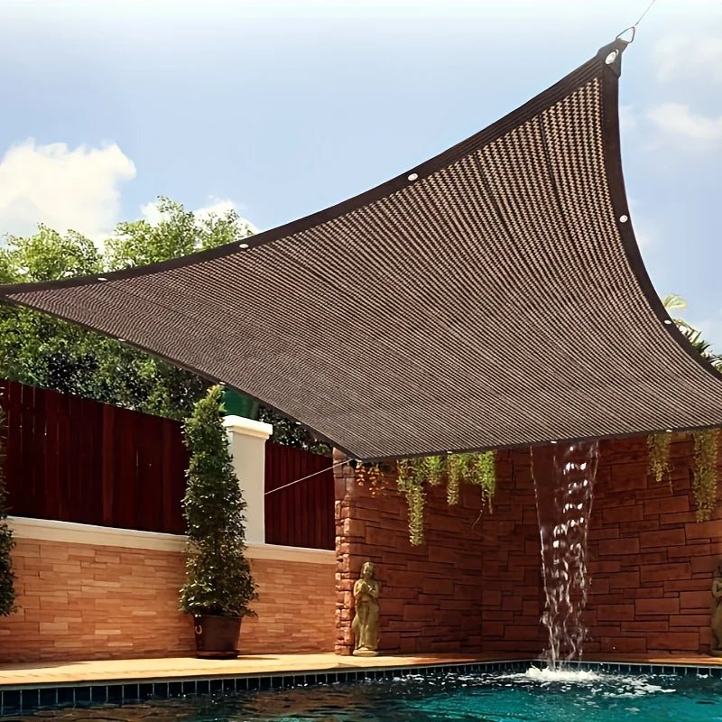 Backyard Shade Net - Ultra Dense, Durable & Multiple Sizes, Shade Net/Privacy Fence/Plant Shade Cloth, Suitable for Patios, Gree - Smoothy Home