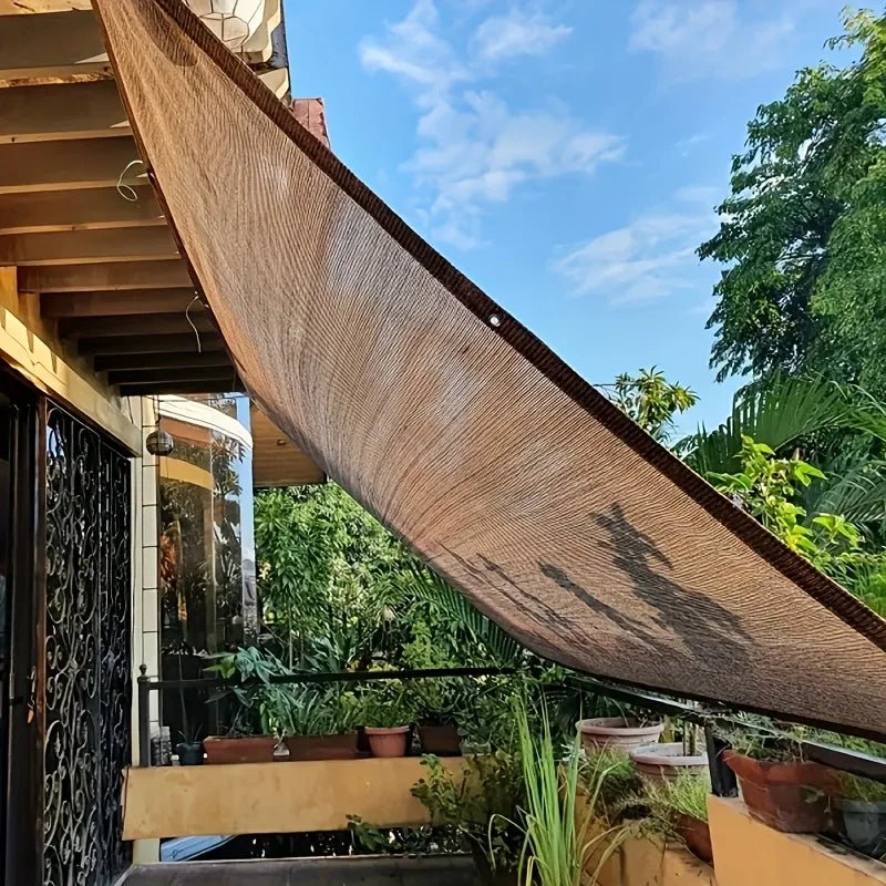 Backyard Shade Net - Ultra Dense, Durable & Multiple Sizes, Shade Net/Privacy Fence/Plant Shade Cloth, Suitable for Patios, Gree - Smoothy Home