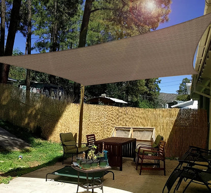 Backyard Shade Net - Ultra Dense, Durable & Multiple Sizes, Shade Net/Privacy Fence/Plant Shade Cloth, Suitable for Patios, Gree - Smoothy Home