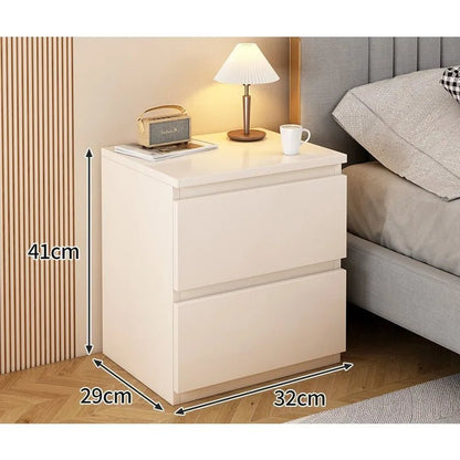 Bedside table Bedroom Home Modern simple bedroom Simple heightening Bedside small cabinet Storage drawer cabinet - Smoothy Home