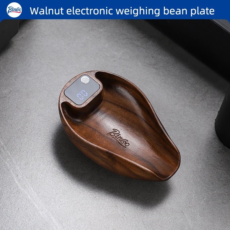 Bincoo Intelligent Electronic Scale Kitchen Scale Professional Coffee Scale Portable Bean Tray Precise 0.1g Weight Rechargeable - Smoothy Home