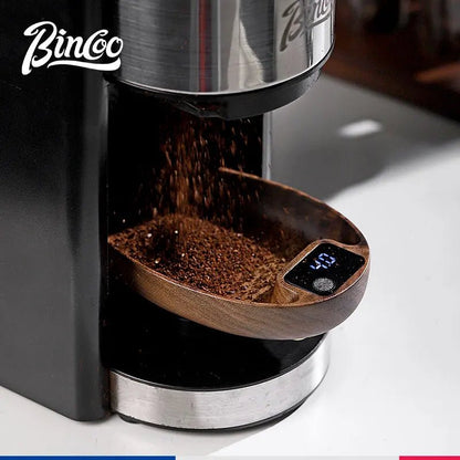 Bincoo Intelligent Electronic Scale Kitchen Scale Professional Coffee Scale Portable Bean Tray Precise 0.1g Weight Rechargeable - Smoothy Home