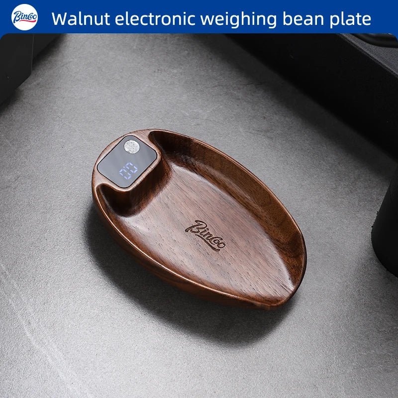 Bincoo Intelligent Electronic Scale Kitchen Scale Professional Coffee Scale Portable Bean Tray Precise 0.1g Weight Rechargeable - Smoothy Home