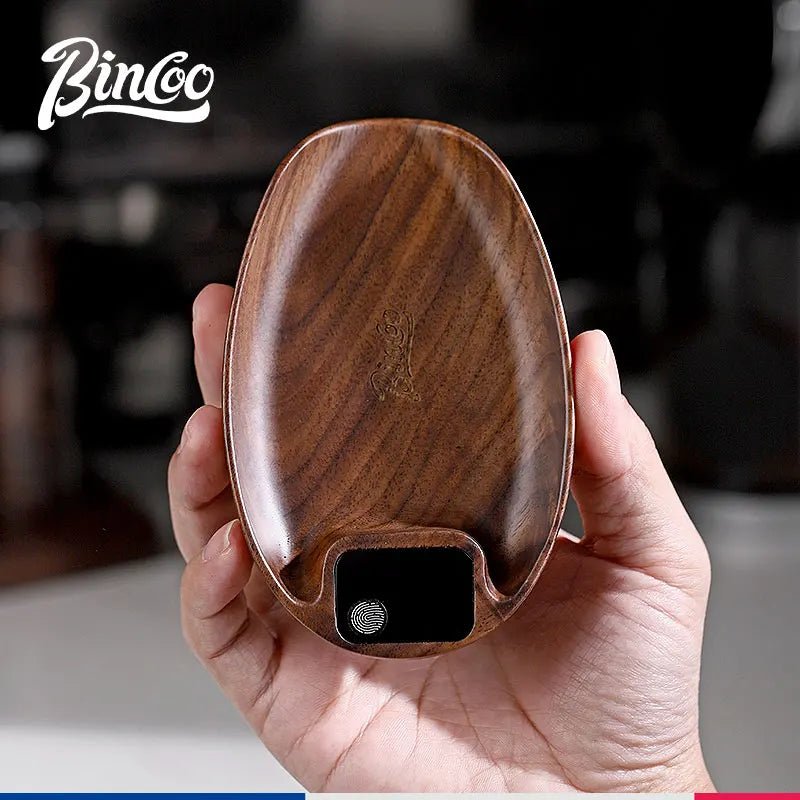 Bincoo Intelligent Electronic Scale Kitchen Scale Professional Coffee Scale Portable Bean Tray Precise 0.1g Weight Rechargeable - Smoothy Home