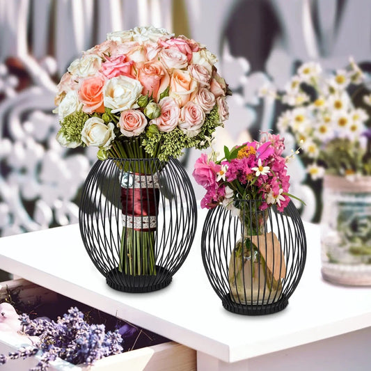 Black Lantern Candle Holder Vintage Iron Candle Ornament Romantic Candle Holder Shooting Props Home Table Decoration - Smoothy Home