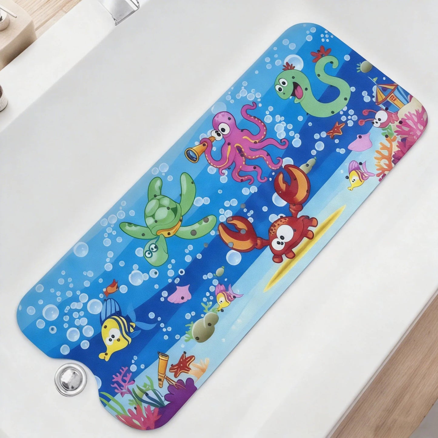 Cartoon Baby Bath Mat - Smoothy Home