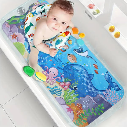 Cartoon Baby Bath Mat - Smoothy Home