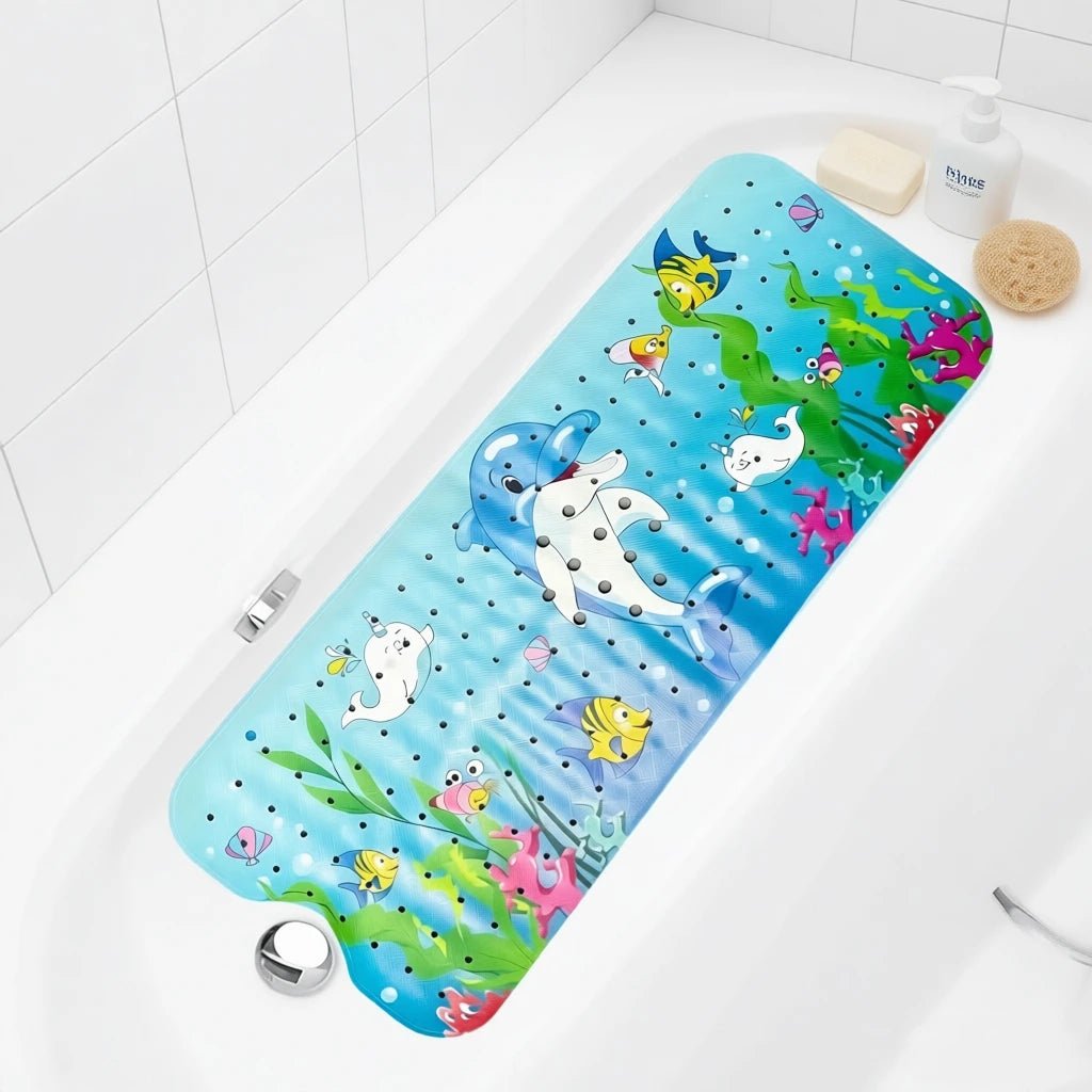 Cartoon Baby Bath Mat - Smoothy Home