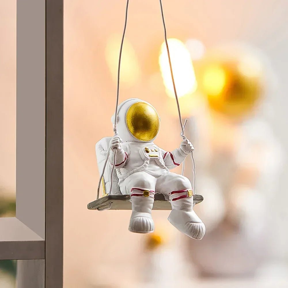 Classical Astronaut Statue Wall Decor Hang on the Wall Decor Refrigerator Bedroom Home Living Room Aesthetic Room Decor - Smoothy Home
