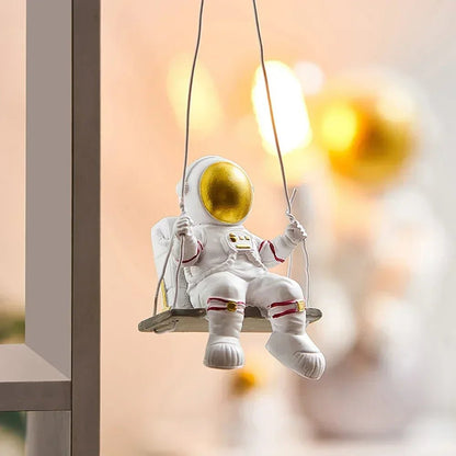 Classical Astronaut Statue Wall Decor Hang on the Wall Decor Refrigerator Bedroom Home Living Room Aesthetic Room Decor - Smoothy Home