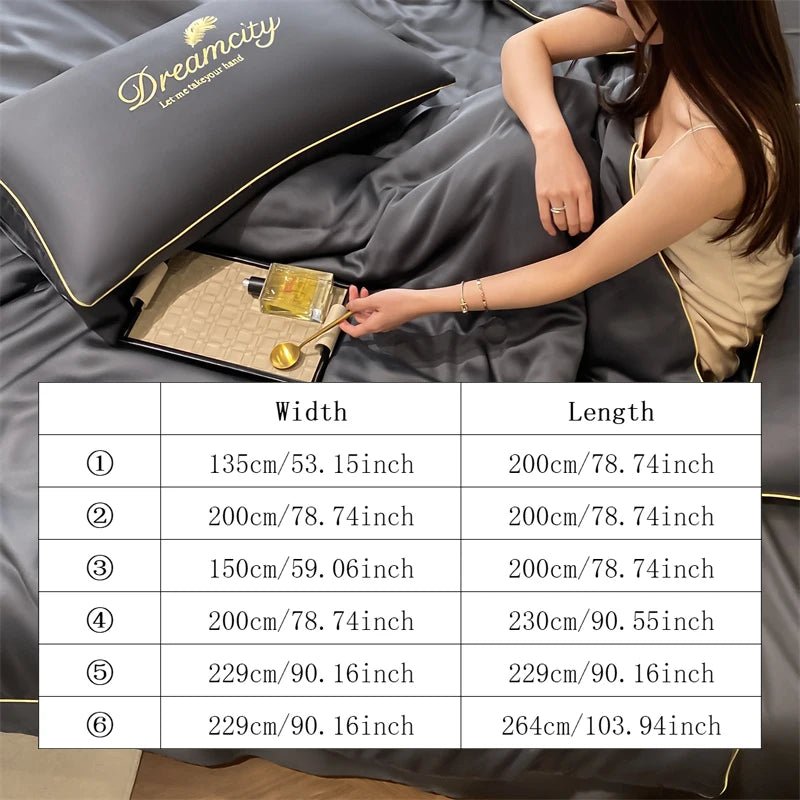 Cooling Ice Silk Summer Quilt - Smoothy Home