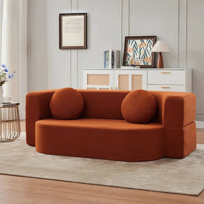 Creative Simple Sofas Living Room Italian Minimalist Space Saving Vintage Recliner Sofa Elegant Luxury Divano Letto Furniture - Smoothy Home