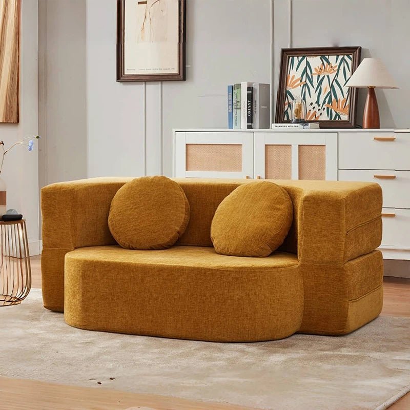 Creative Simple Sofas Living Room Italian Minimalist Space Saving Vintage Recliner Sofa Elegant Luxury Divano Letto Furniture - Smoothy Home