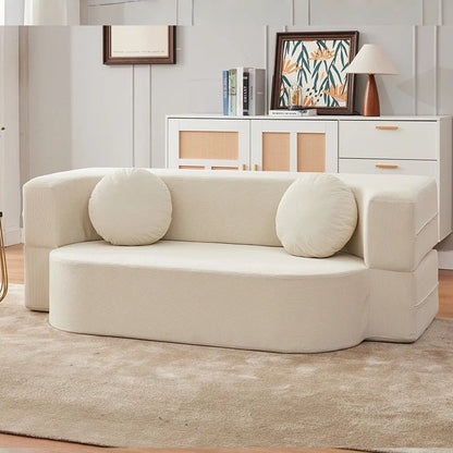 Creative Simple Sofas Living Room Italian Minimalist Space Saving Vintage Recliner Sofa Elegant Luxury Divano Letto Furniture - Smoothy Home