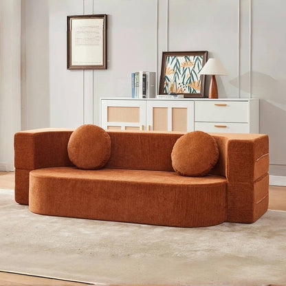 Creative Simple Sofas Living Room Italian Minimalist Space Saving Vintage Recliner Sofa Elegant Luxury Divano Letto Furniture - Smoothy Home