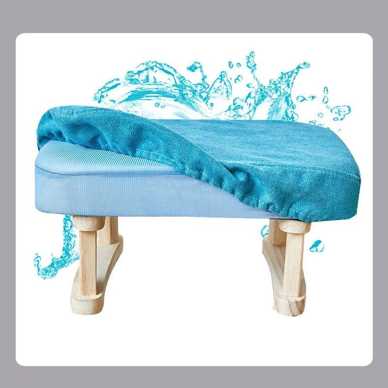 Creative Small Wood Chair Household Shoe Changing Stool Ins Sofa Living Room Foot Rest Stool Tea Table Children Bathroom Footsto - Smoothy Home
