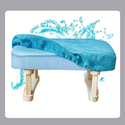 Creative Small Wood Chair Household Shoe Changing Stool Ins Sofa Living Room Foot Rest Stool Tea Table Children Bathroom Footsto - Smoothy Home