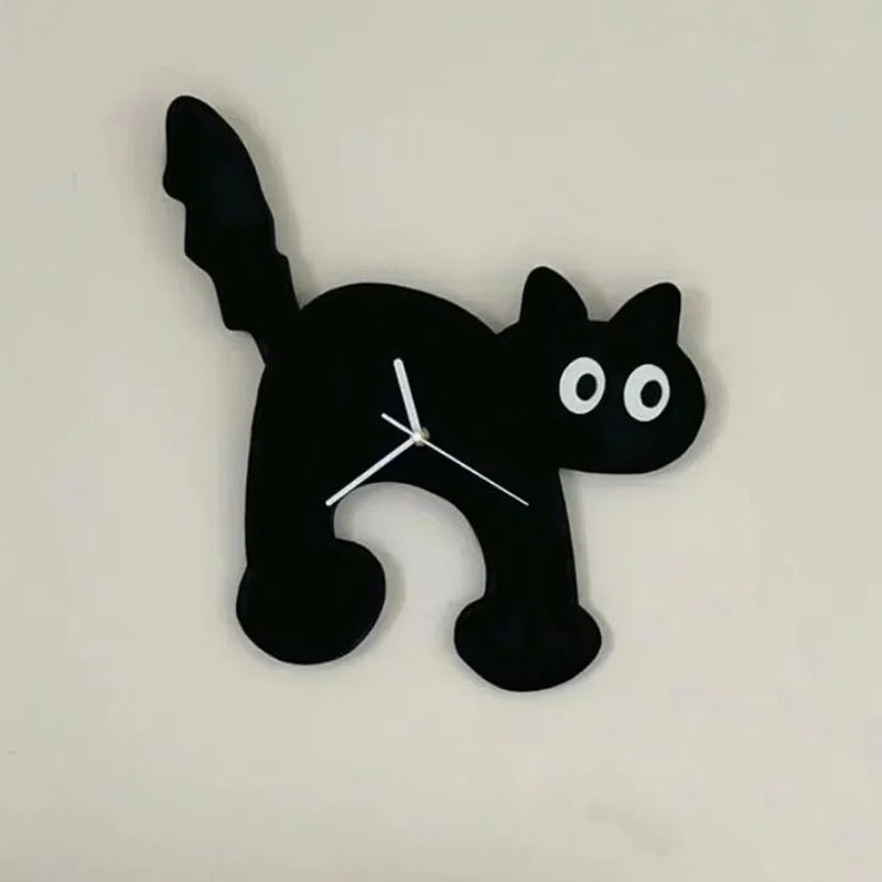 Creative Wall Clock Cat Dog Watches Acrylic Bedroom Silent Clocks Art Interior Living Room Modern Cute Home Decoration Gifts - Smoothy Home