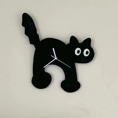 Creative Wall Clock Cat Dog Watches Acrylic Bedroom Silent Clocks Art Interior Living Room Modern Cute Home Decoration Gifts - Smoothy Home
