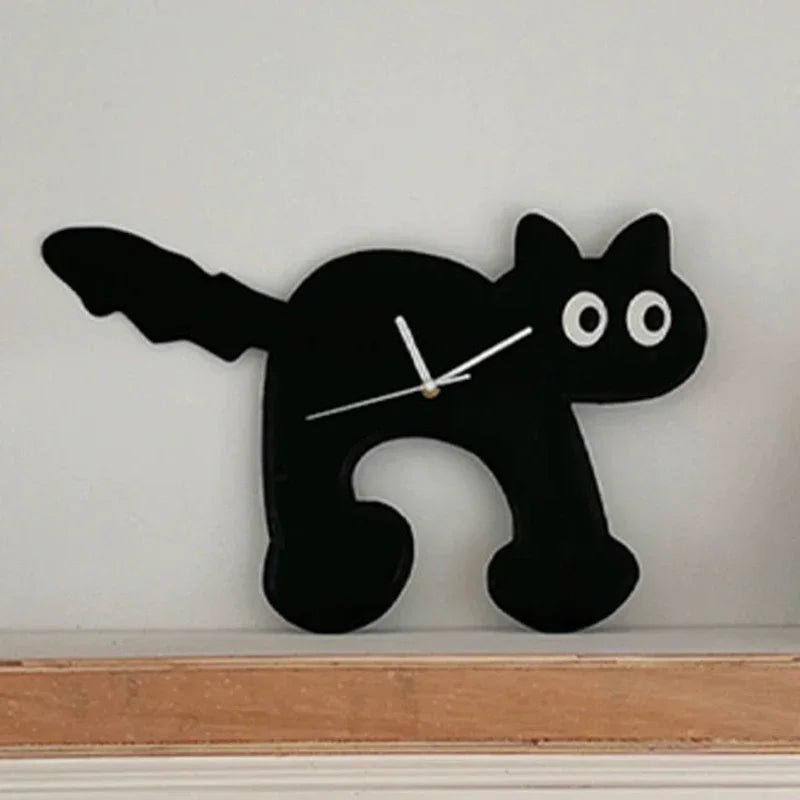 Creative Wall Clock Cat Dog Watches Acrylic Bedroom Silent Clocks Art Interior Living Room Modern Cute Home Decoration Gifts - Smoothy Home