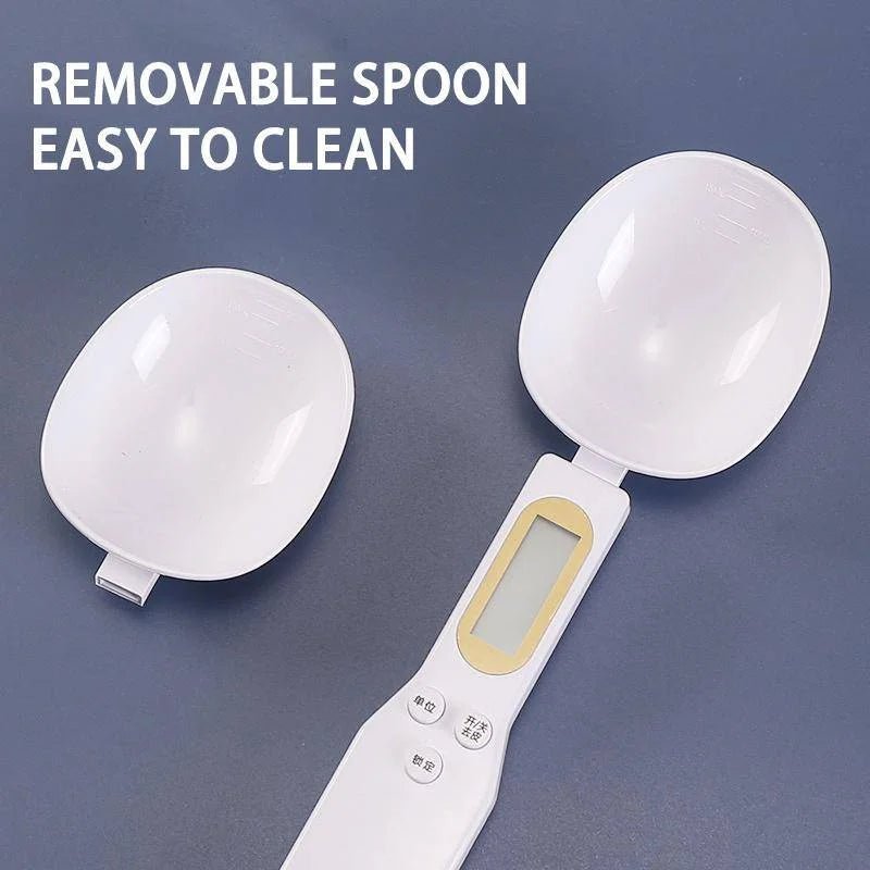 Digital Measuring Spoon 500g 0.5g LCD Electronic Kitchen Scale Food Spoon Scale Mini Kitchen Tool For Milk Coffee Sugar Scale - Smoothy Home
