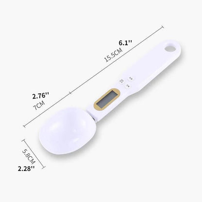 Digital Measuring Spoon 500g 0.5g LCD Electronic Kitchen Scale Food Spoon Scale Mini Kitchen Tool For Milk Coffee Sugar Scale - Smoothy Home