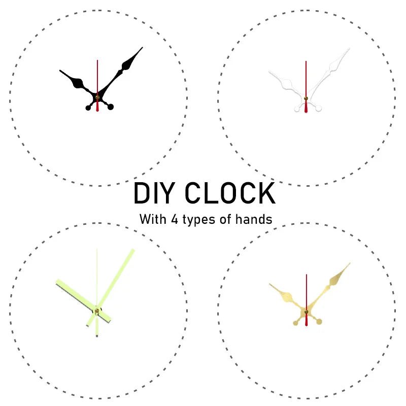 DIY 2D Flat Chinese Landscape Wooden Round Silent Hanging Wall Clock, Suitable For Living Room, Office, Study Room, Bedroom, Home - Smoothy Home