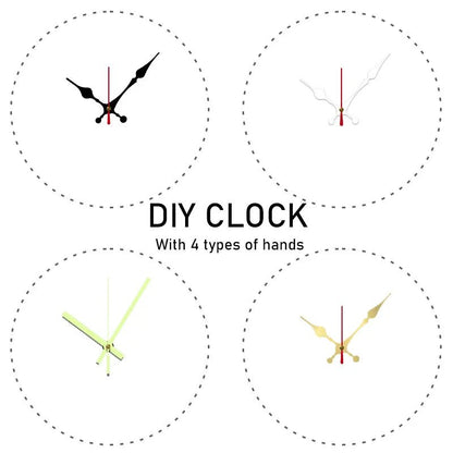 DIY 2D Flat Chinese Landscape Wooden Round Silent Hanging Wall Clock, Suitable For Living Room, Office, Study Room, Bedroom, Home - Smoothy Home