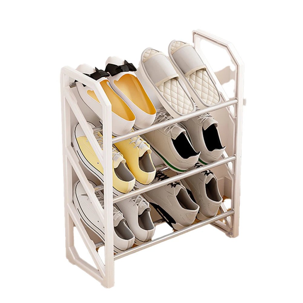 Dorm Room Storage Entryway Organization Ladder Shoe Rack Shoe Organizer X-shaped Shoe Organizer Organized Footwear Storage - Smoothy Home