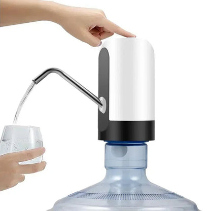 Drinking fountain Electric Portable Water Pump Dispenser USB Charging Automatic Drinking Bottle Switch Silent Touch 19 liters - Smoothy Home