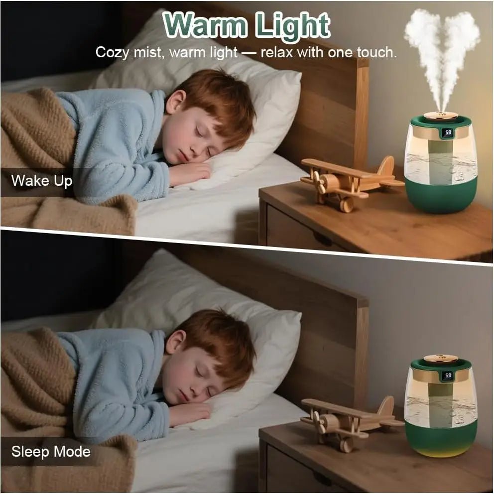 Dual Spray Desktop Humidifier - Smoothy Home