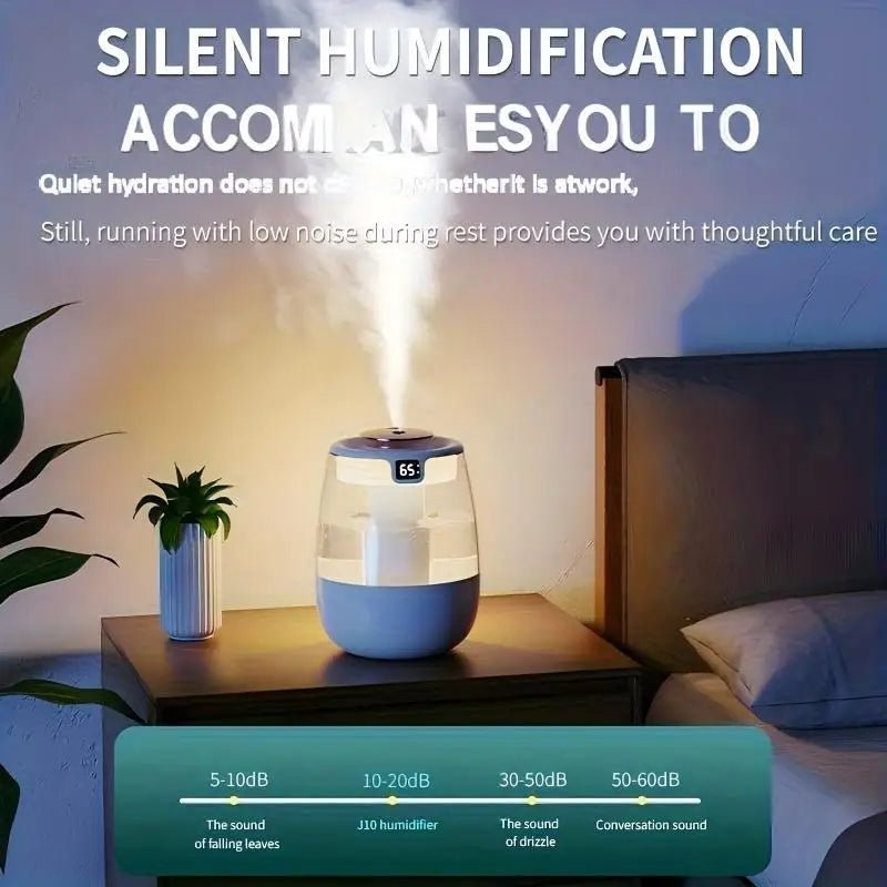 Dual Spray Desktop Humidifier - Smoothy Home